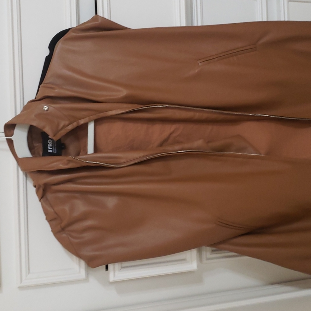 Adorable Byrd faux leather vest